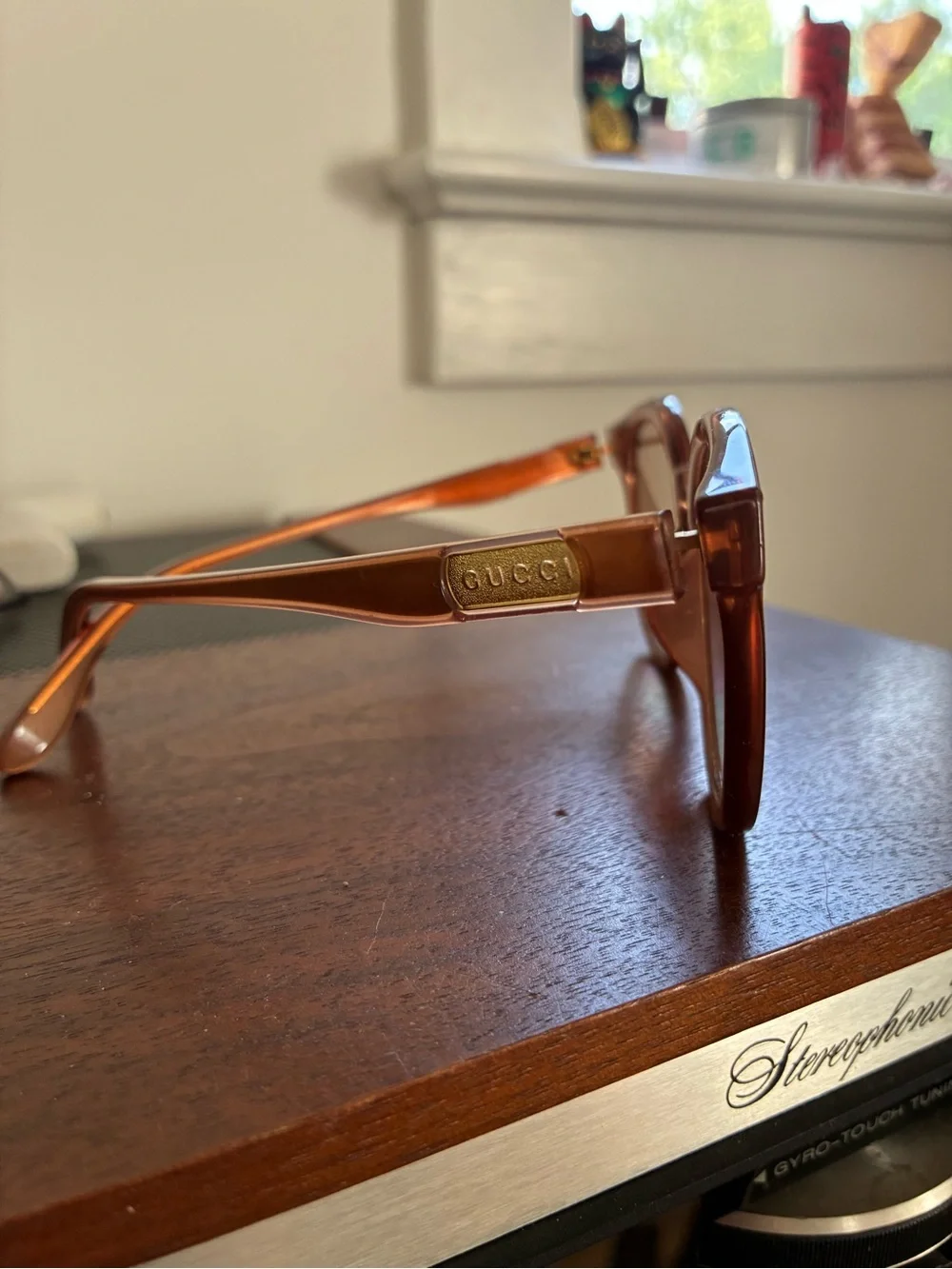 Gucci Round Brown Sunglasses for Women